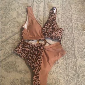 Leopard print BathingSuit